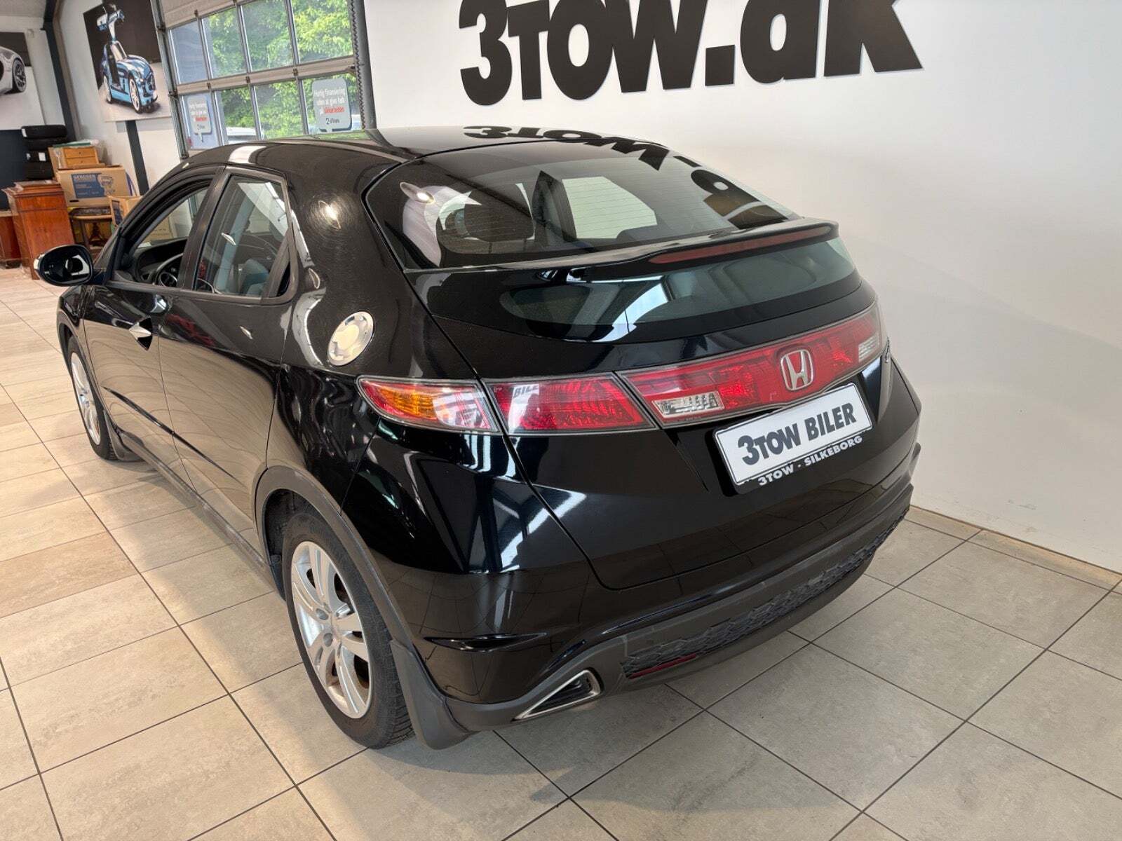 Sort Honda Civic fra 2006