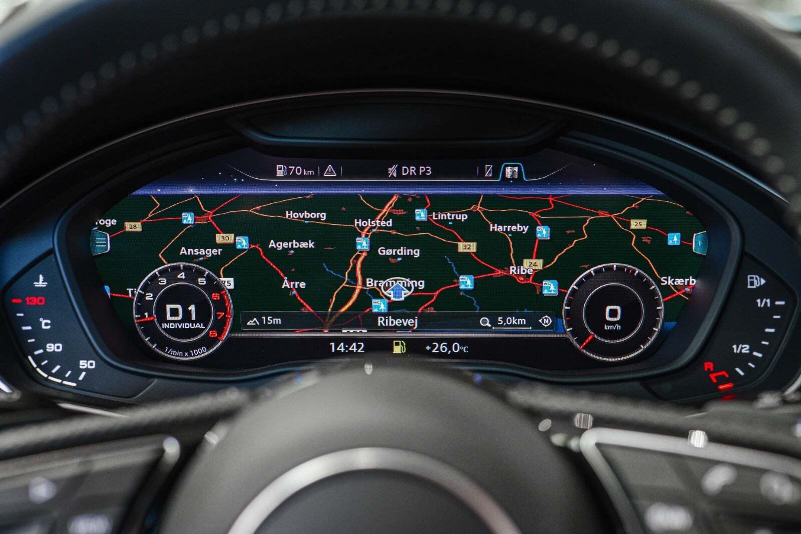 Sort Audi A5 fra 2019