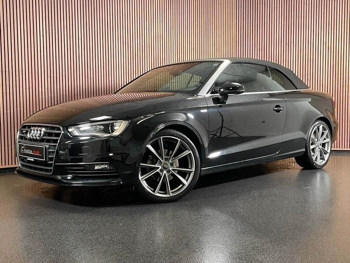 Sort Audi A3 fra 2016