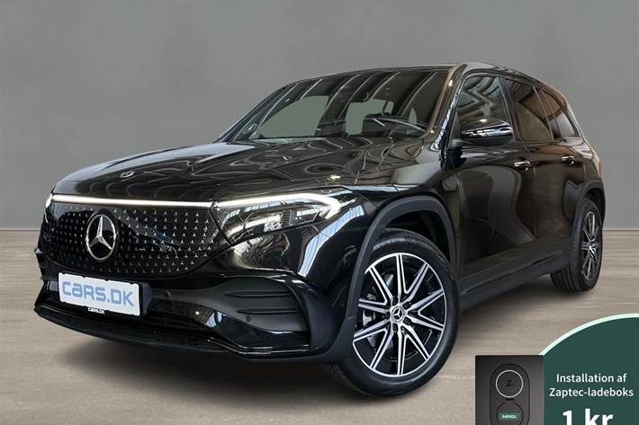 Sort Mercedes EQB 250+ fra 2024
