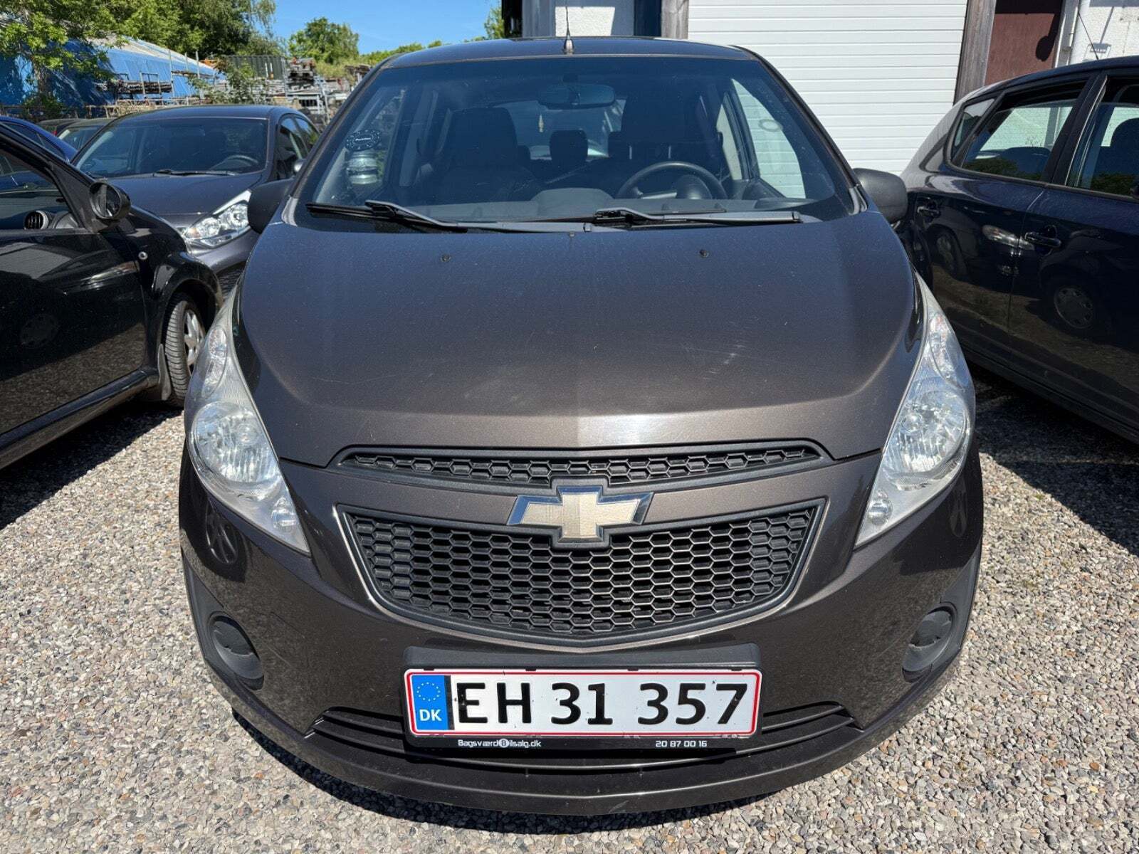 Brun Chevrolet Spark fra 2011