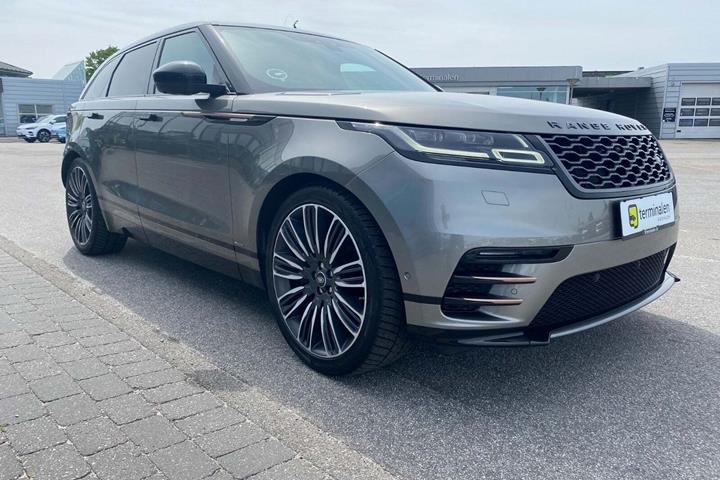 Grå Land Rover Range Rover Velar fra 2017