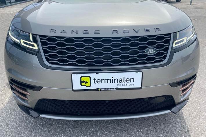 Grå Land Rover Range Rover Velar fra 2017
