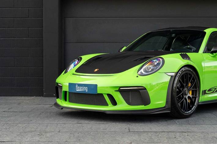Grøn Porsche 911 GT3 RS fra 2019