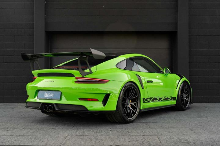 Grøn Porsche 911 GT3 RS fra 2019