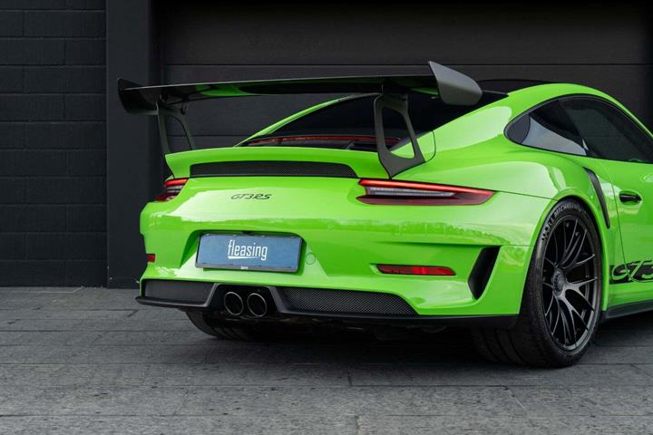 Grøn Porsche 911 GT3 RS fra 2019