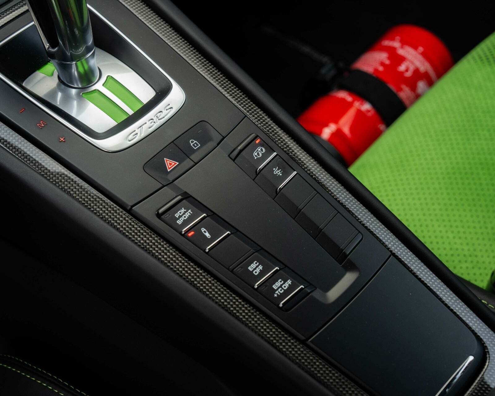 Grøn Porsche 911 GT3 RS fra 2019