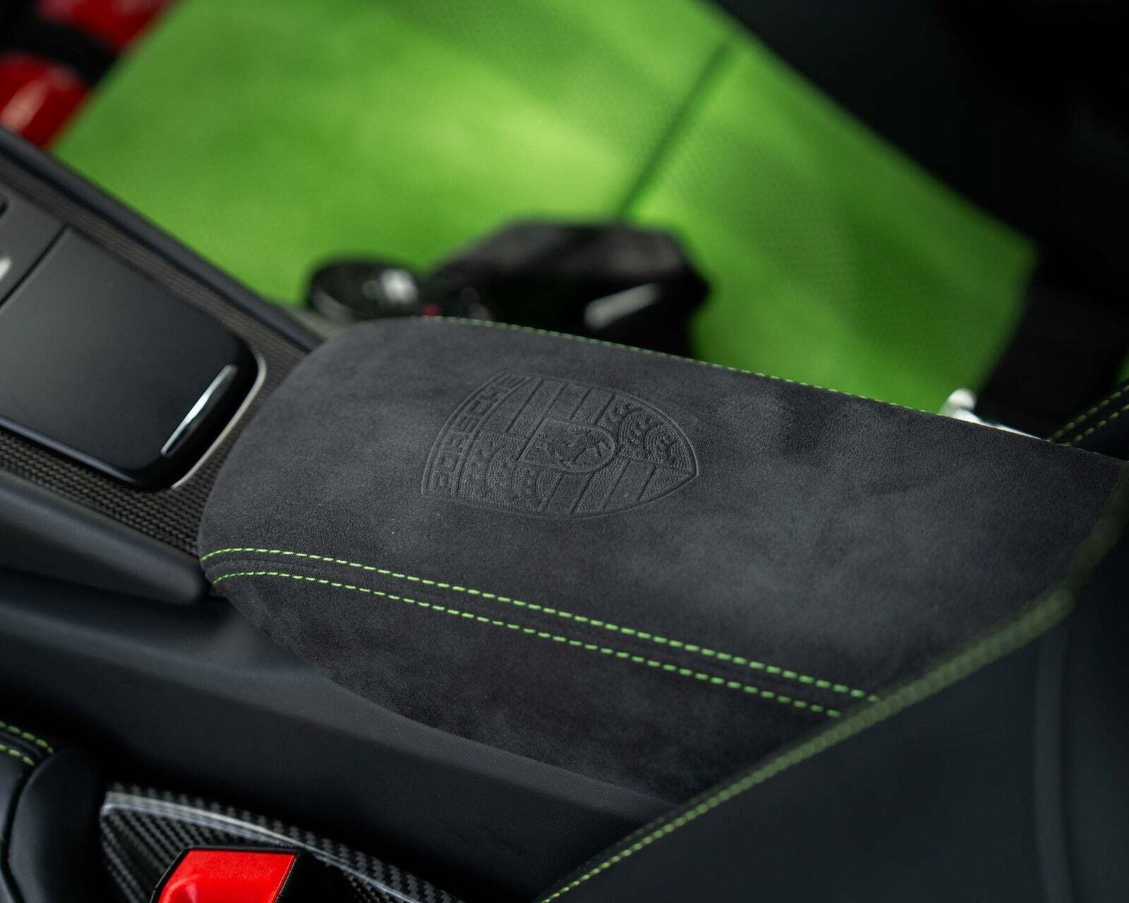 Grøn Porsche 911 GT3 RS fra 2019