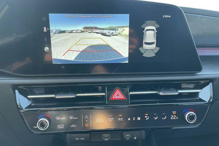 Grå Kia Niro EV fra 2025