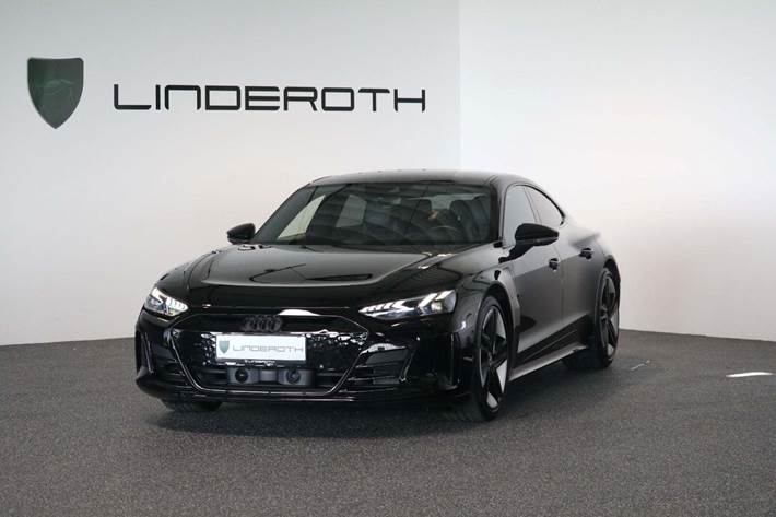 Sort Audi e-tron GT fra 2023