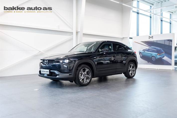 Sort Mazda MX-30 fra 2023 set udefra