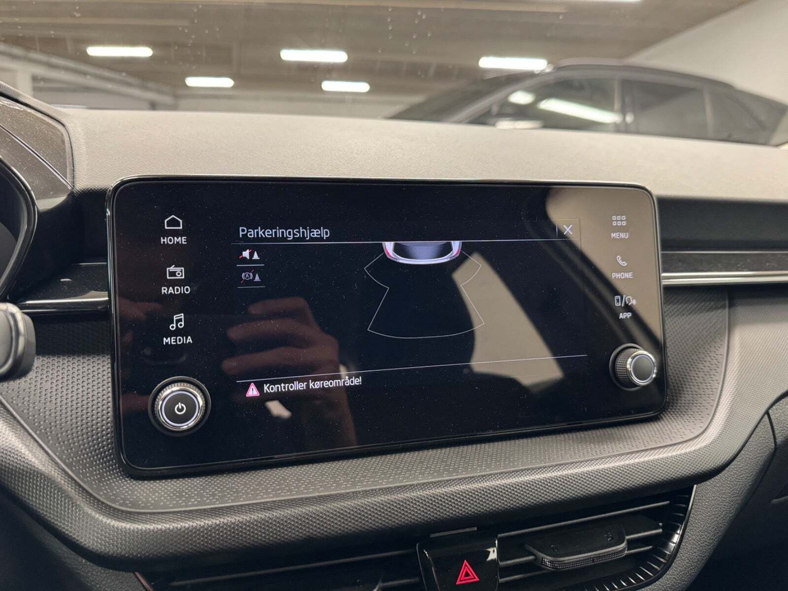 Sølv Skoda Fabia fra 2024