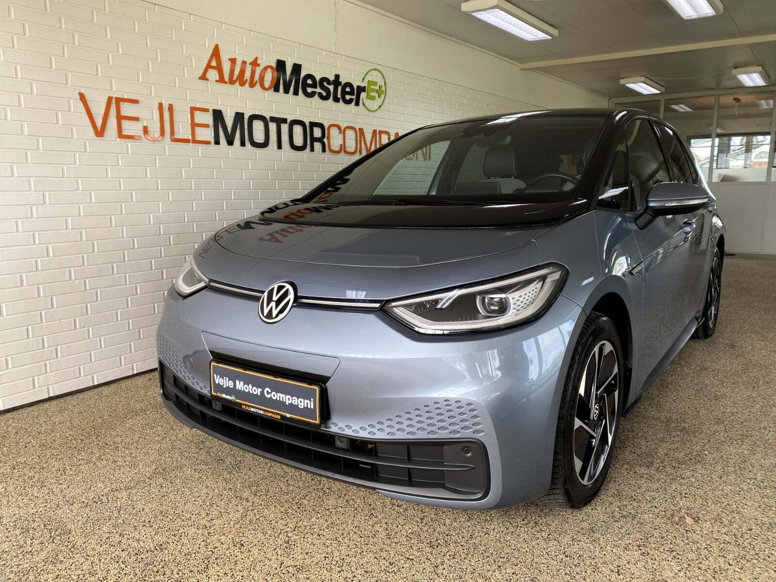 Blå VW ID.3 fra 2021