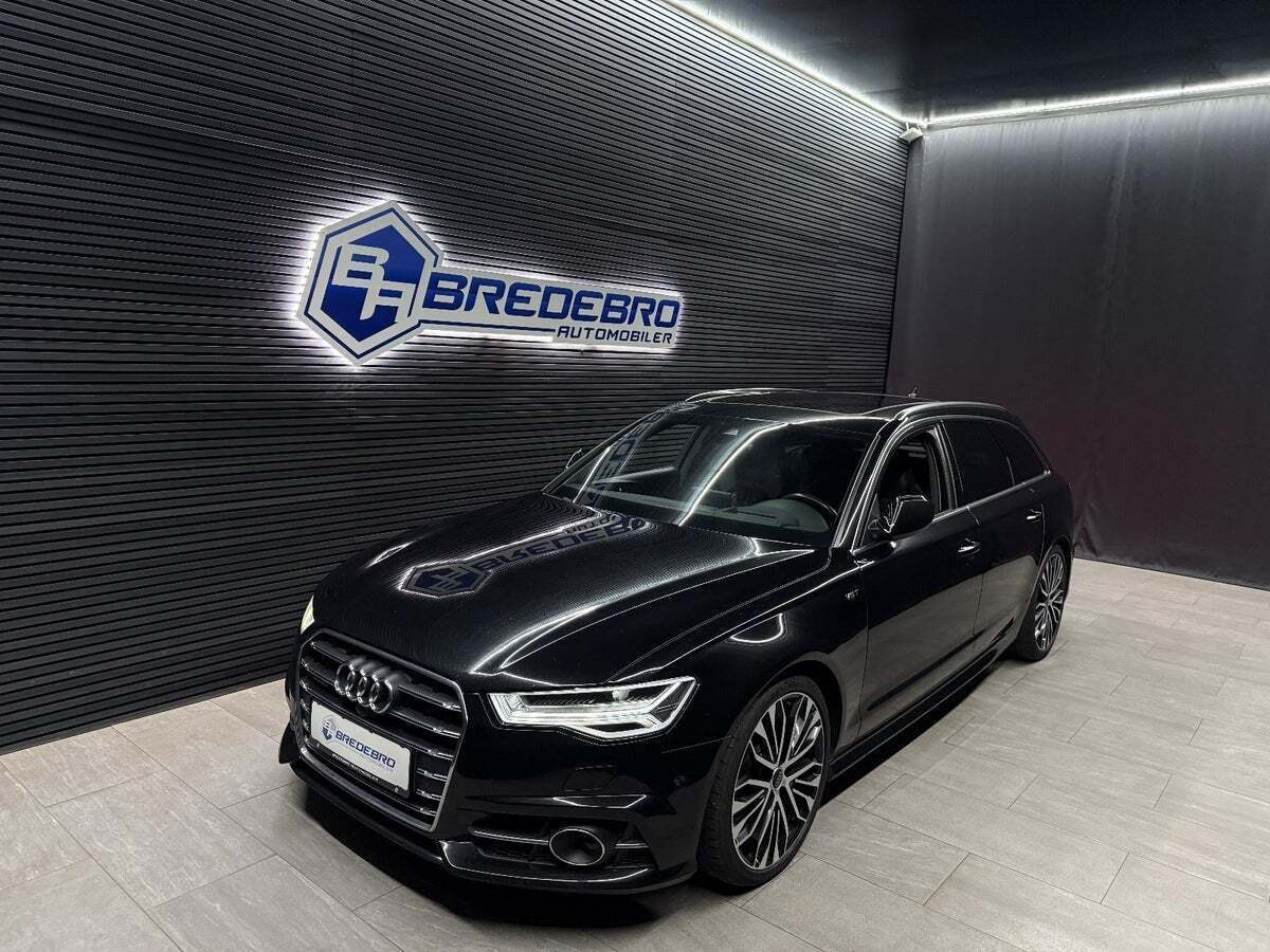 Sort Audi A6 fra 2017
