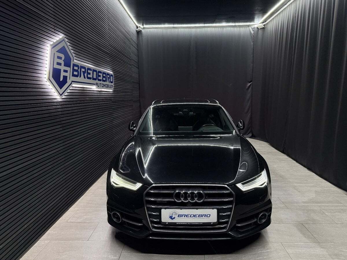 Sort Audi A6 fra 2017