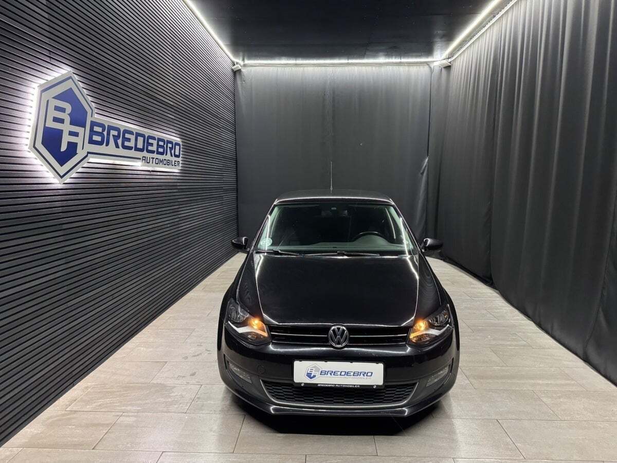Sort VW Polo fra 2014