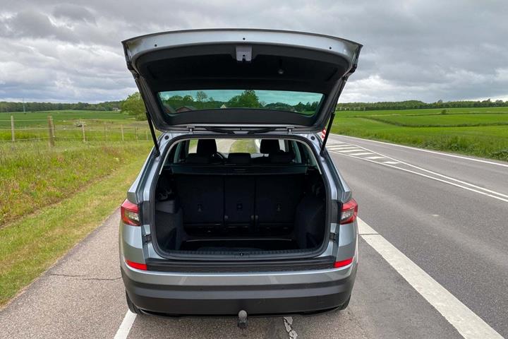 Grå Skoda Kodiaq fra 2019