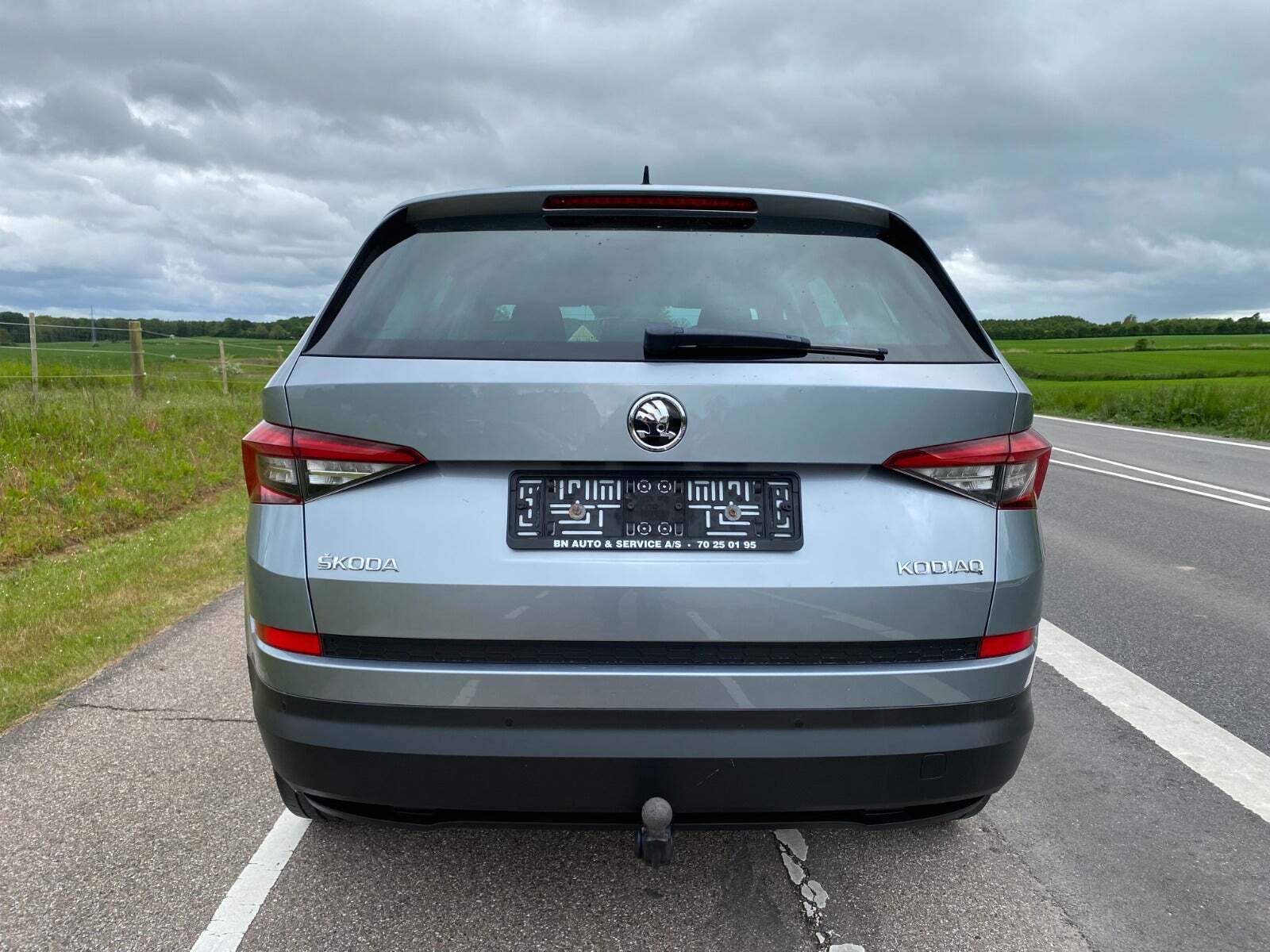 Grå Skoda Kodiaq fra 2019