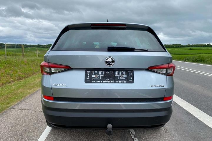 Grå Skoda Kodiaq fra 2019