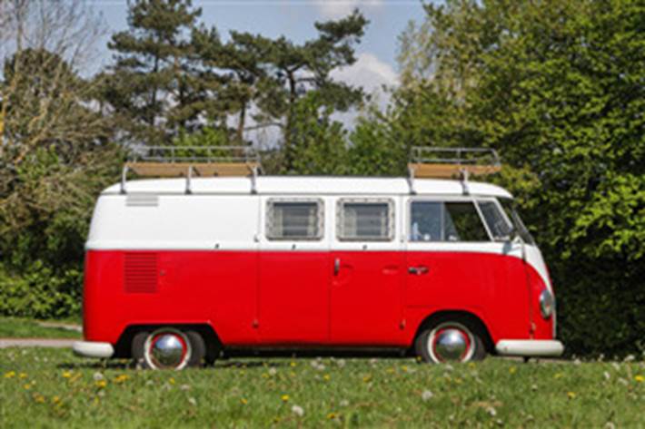 undefined VW T1 fra 1965 set udefra