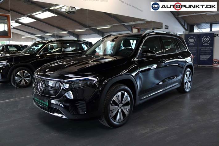 Sort Mercedes EQB300 fra 2023
