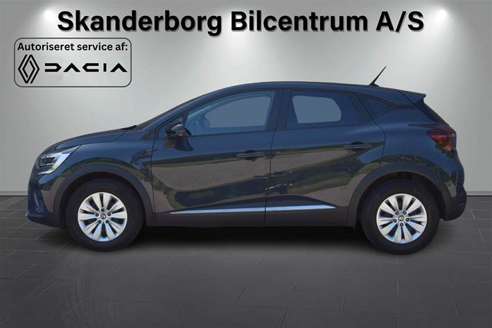 Blå Renault Captur fra 2020