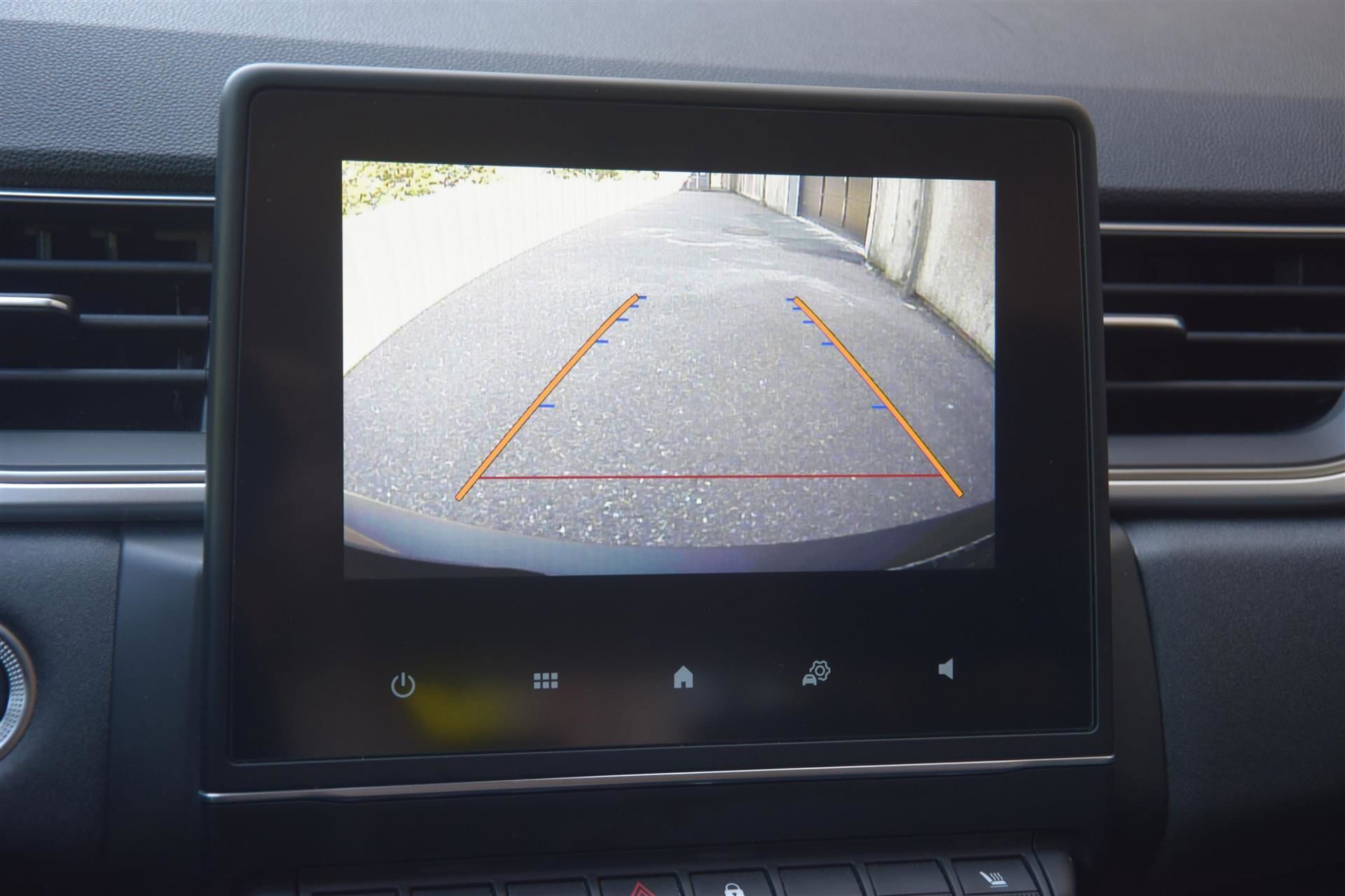 Blå Renault Captur fra 2020