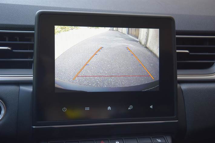 Blå Renault Captur fra 2020