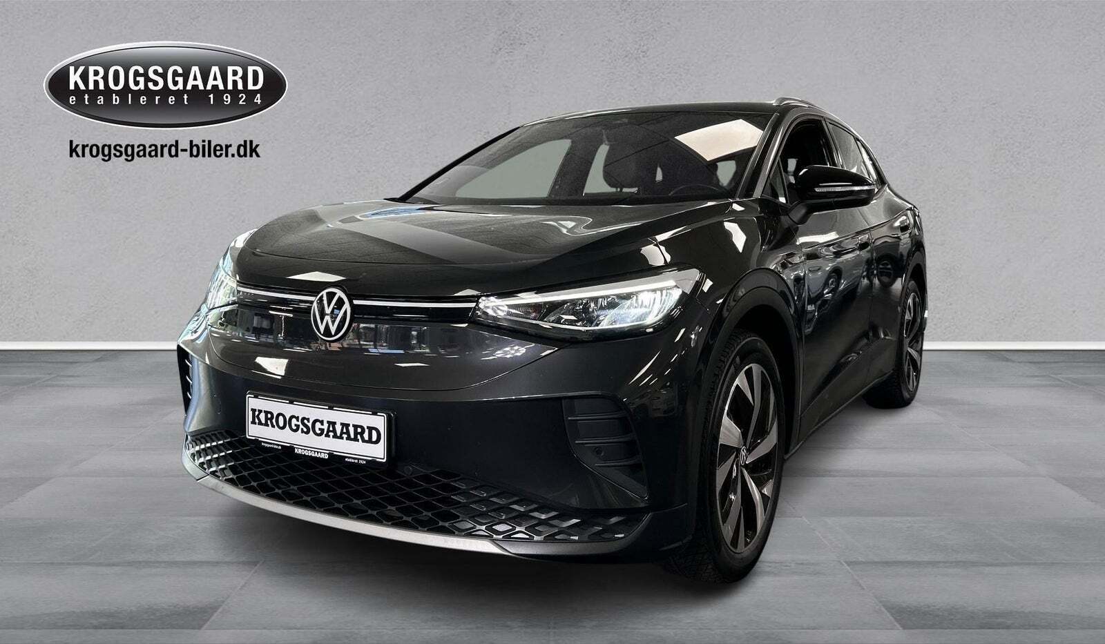 Sort VW ID.4 fra 2021 set udefra