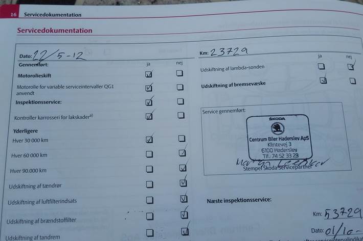 undefined Skoda Octavia fra 2009