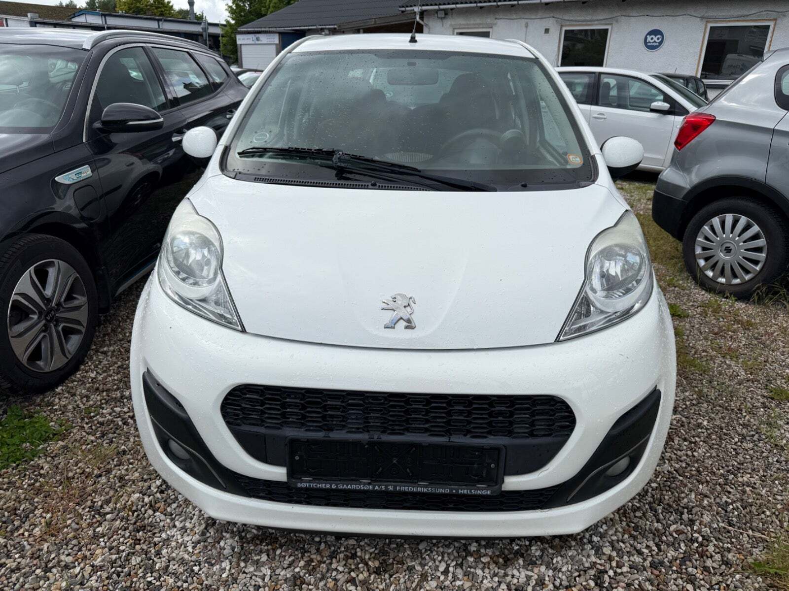 Hvid Peugeot 107 fra 2012