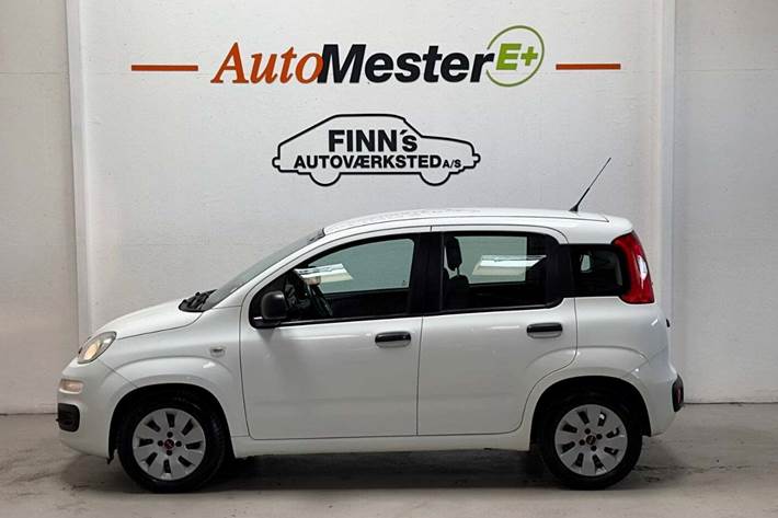 Grøn Fiat Panda fra 2012