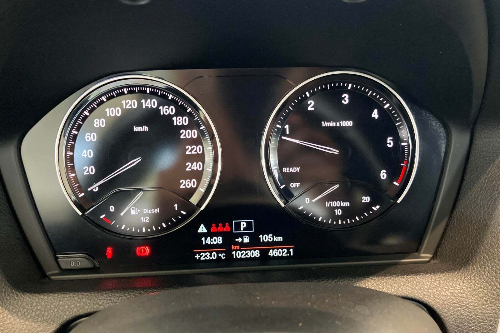 Hvid BMW 118d fra 2019