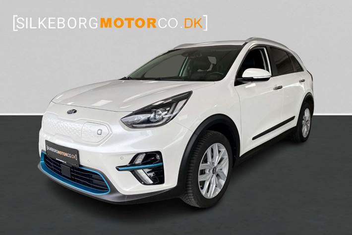 Hvid Kia e-Niro fra 2020 set udefra