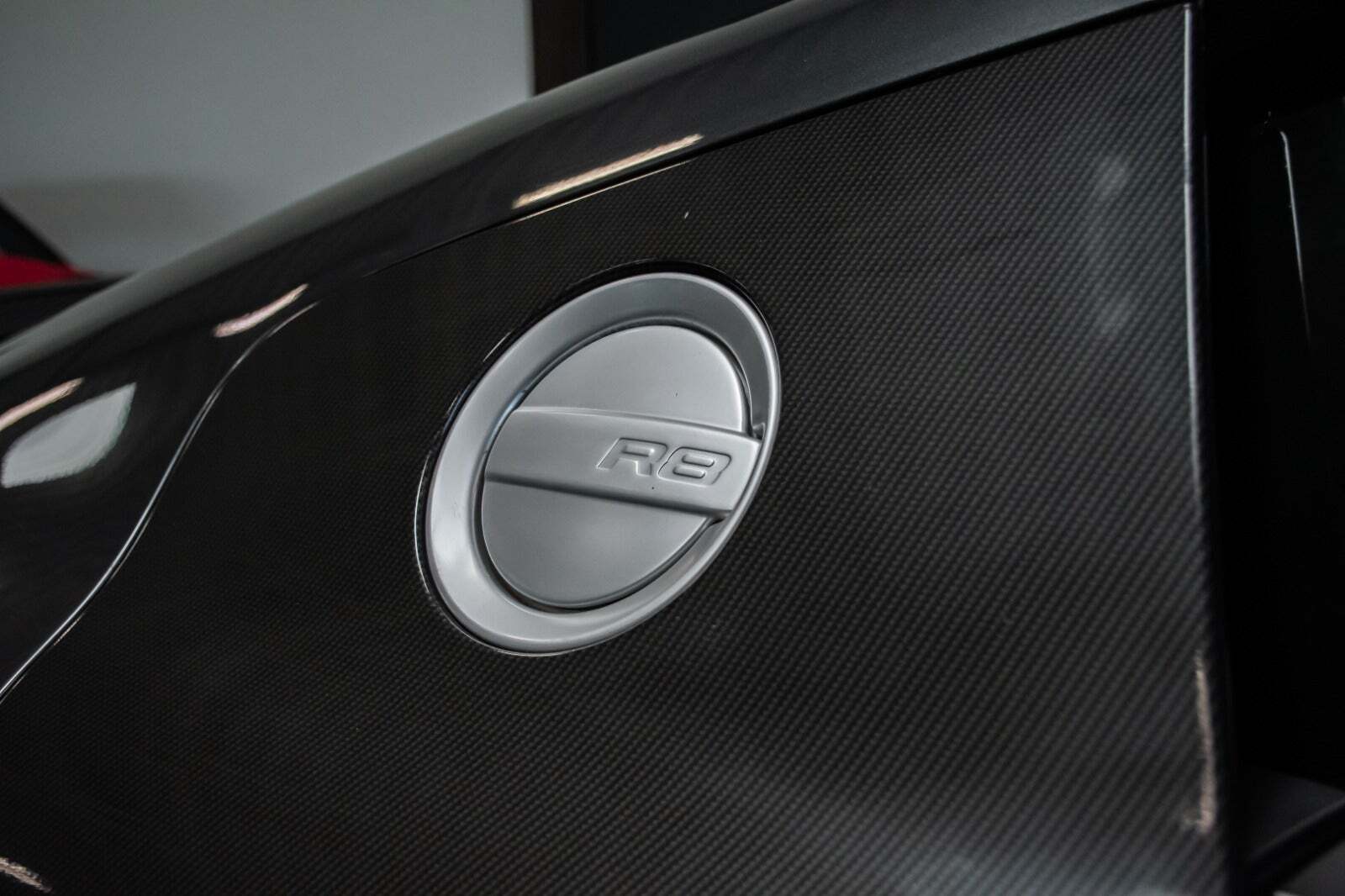 Grå Audi R8 fra 2015