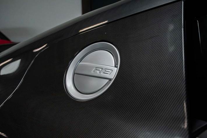 Grå Audi R8 fra 2015