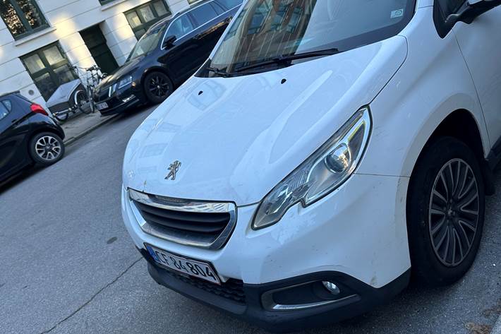 Hvid Peugeot 2008 fra 2013
