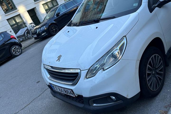 Hvid Peugeot 2008 fra 2013