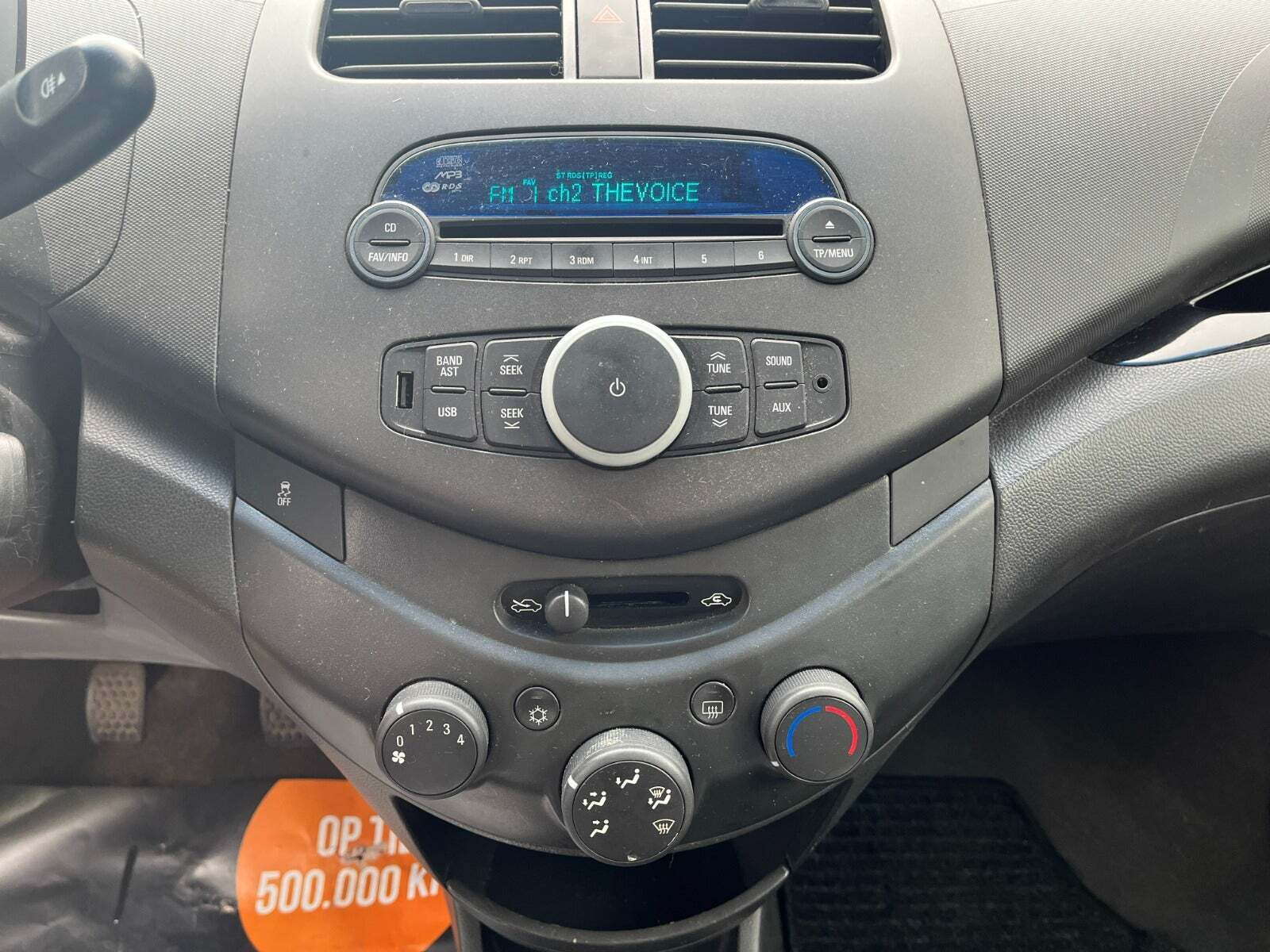 Brun Chevrolet Spark fra 2010