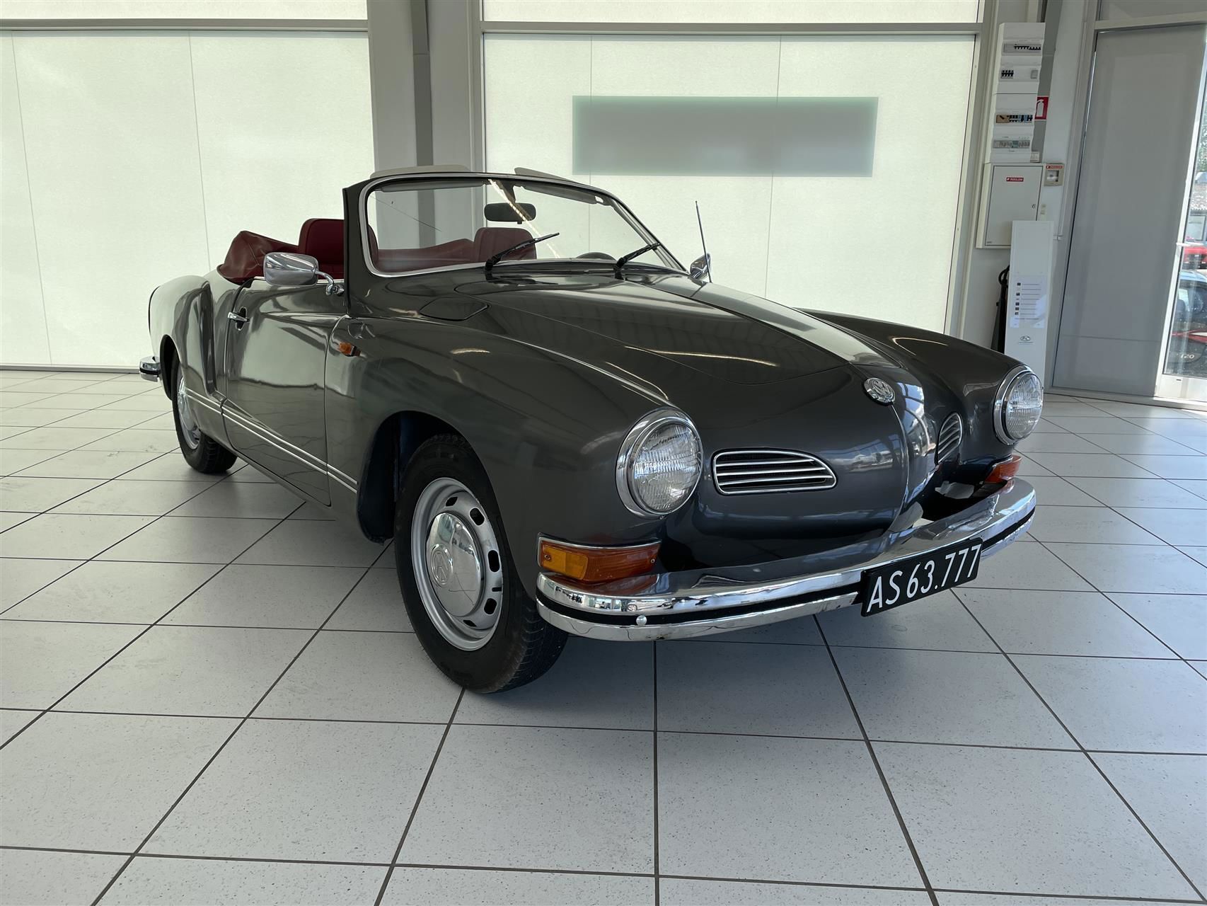 VW Karmann Ghia 1,6 50HK Cabr.
