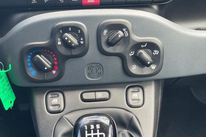 Grå Fiat Panda fra 2021
