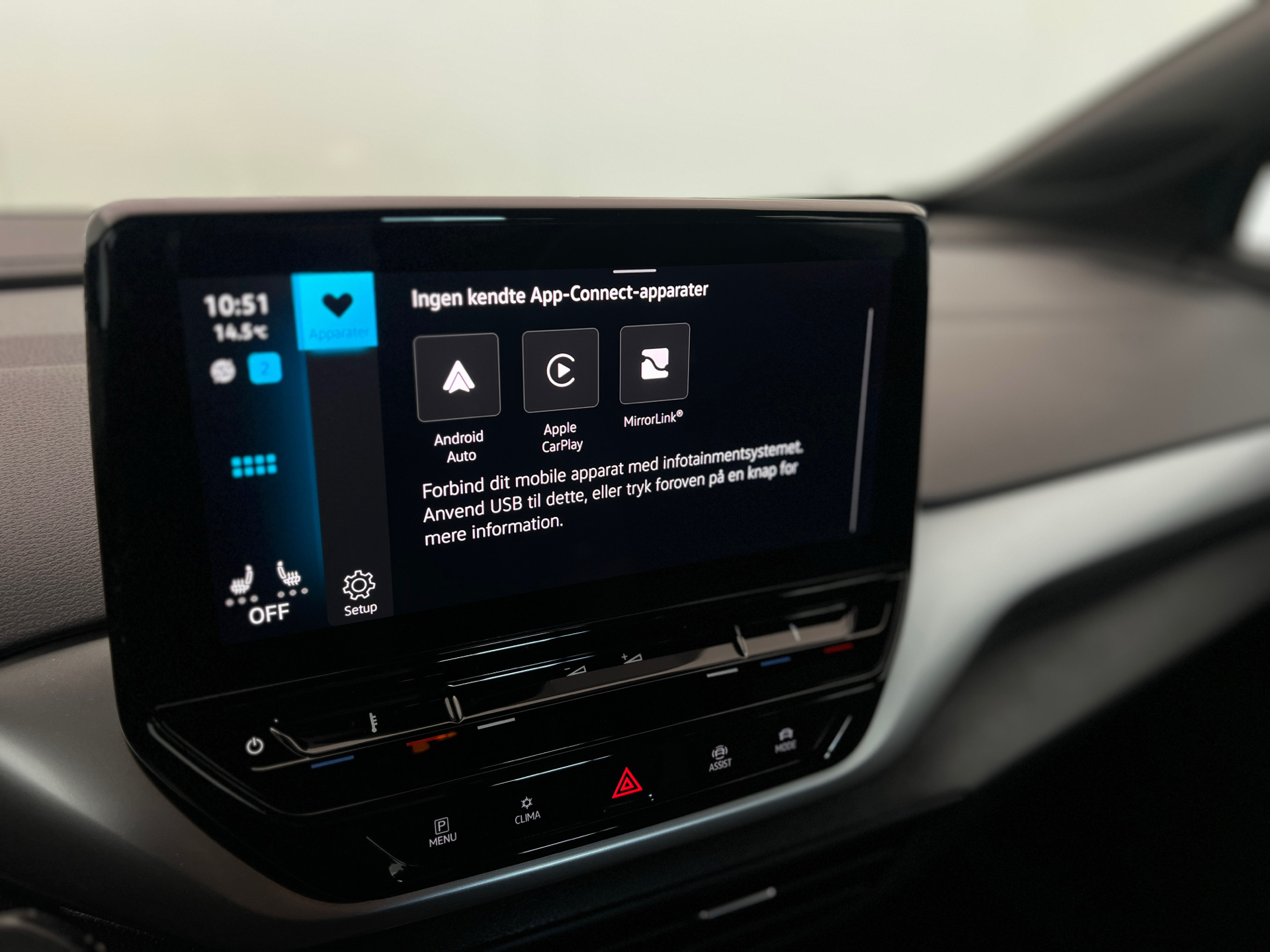 Grå VW ID.4 fra 2023