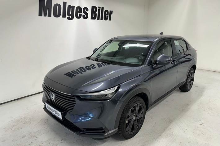 Grå Honda HR-V fra 2022 set udefra