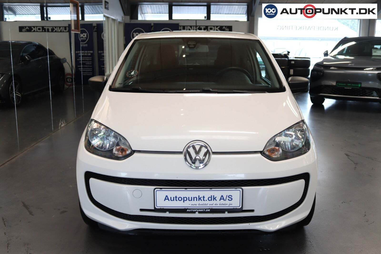 Hvid VW UP! fra 2014
