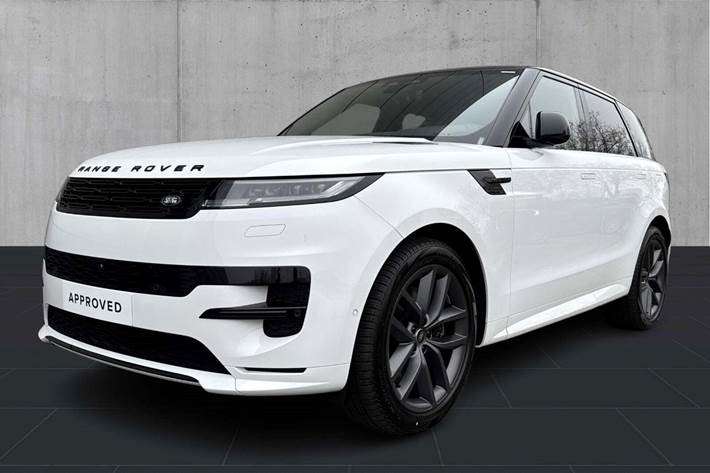 Hvid Land Rover Range Rover sport fra 2024