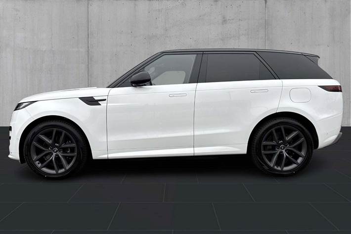 Hvid Land Rover Range Rover sport fra 2024