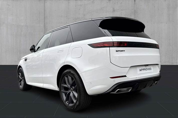 Hvid Land Rover Range Rover sport fra 2024