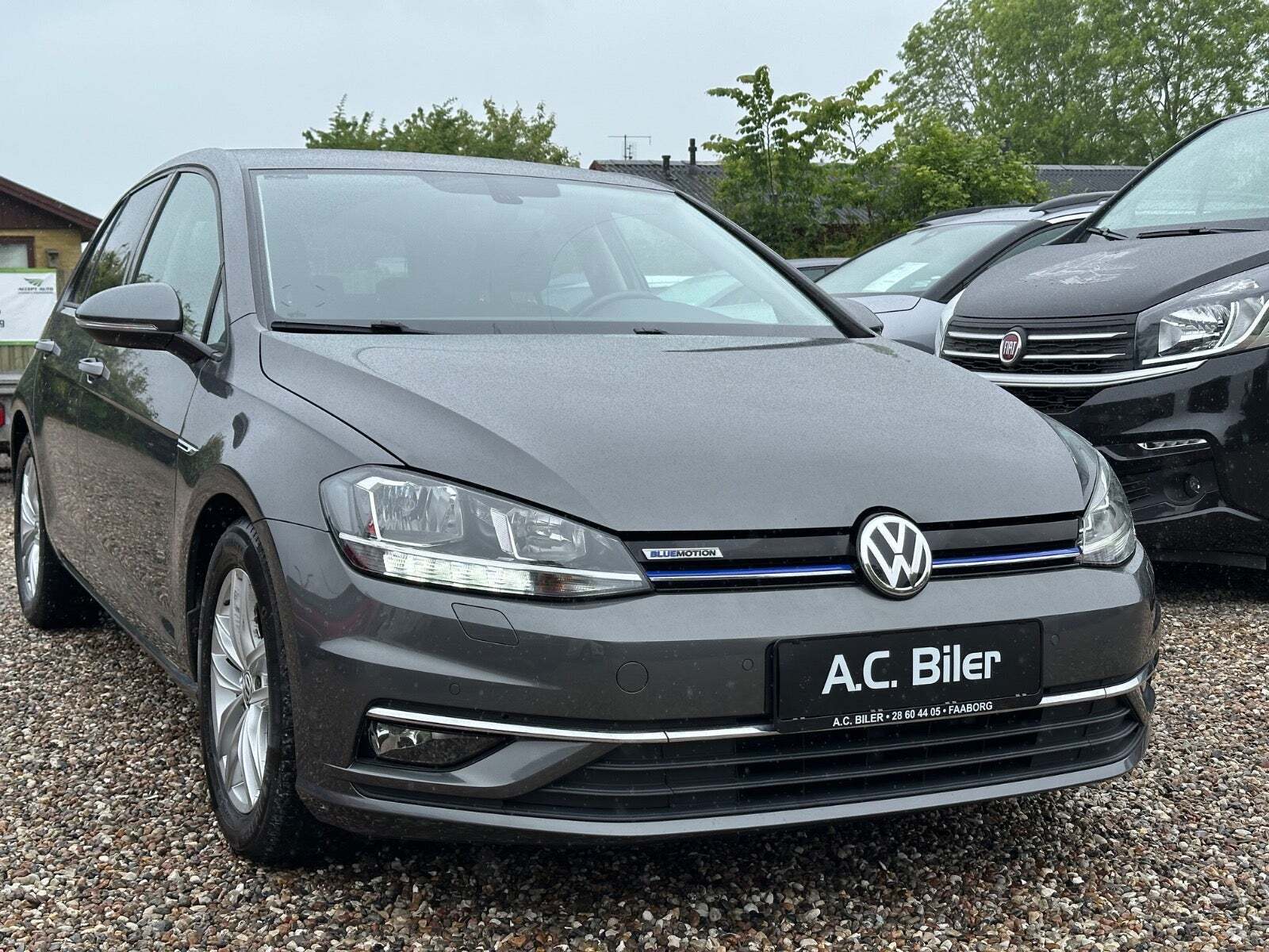 Sort VW Golf VII fra 2018