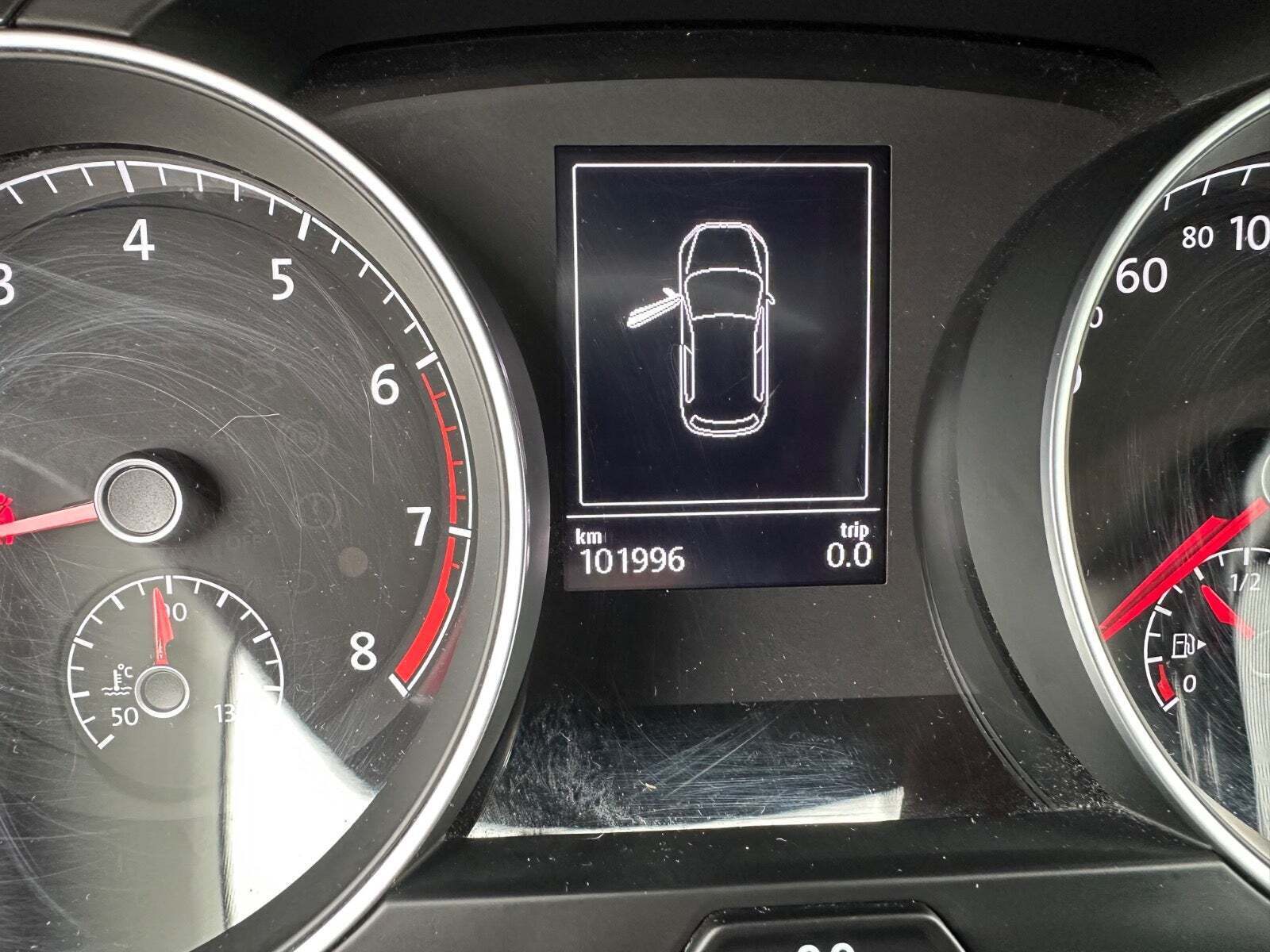 Sort VW Golf VII fra 2018