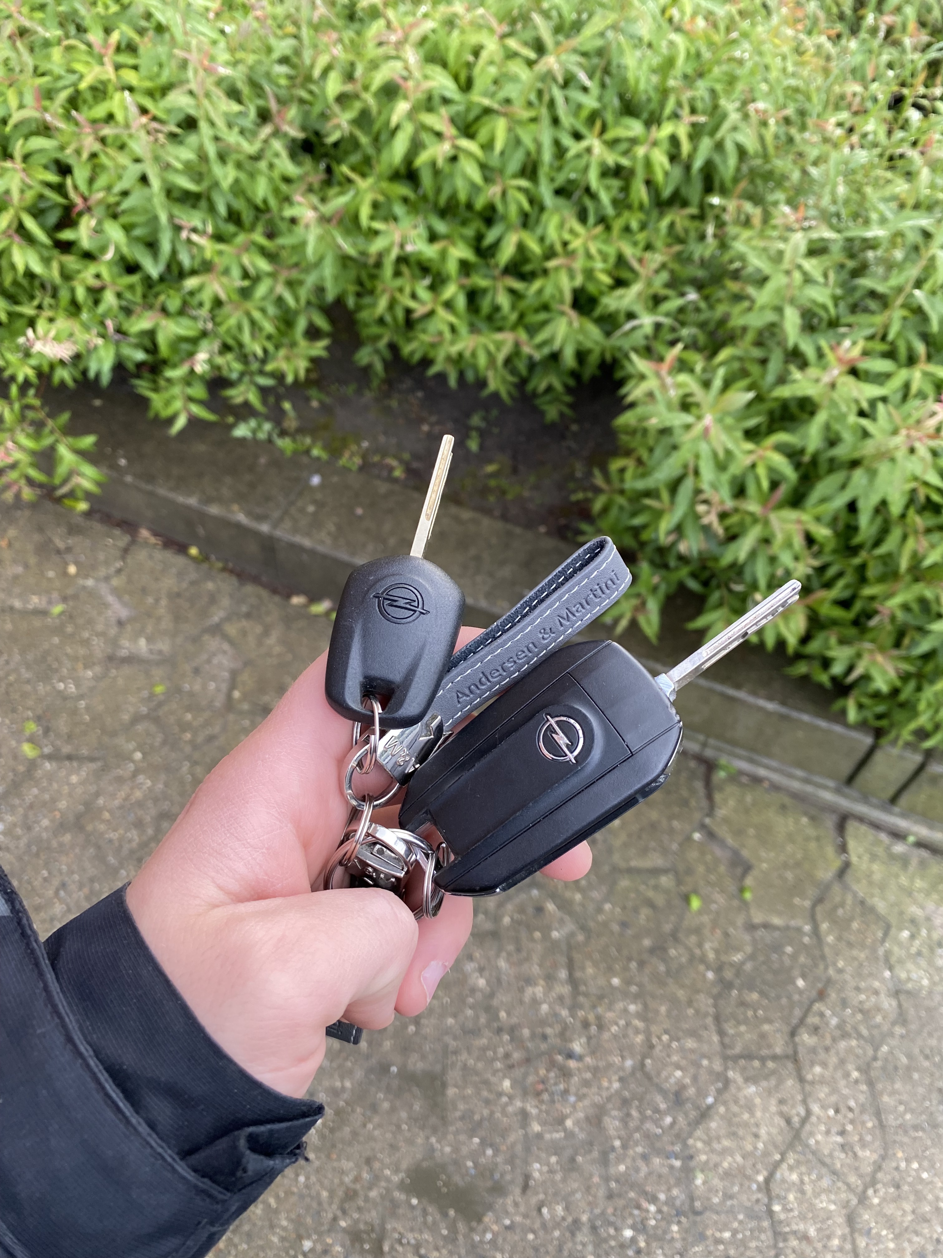 Hvid Opel Corsa fra 2021